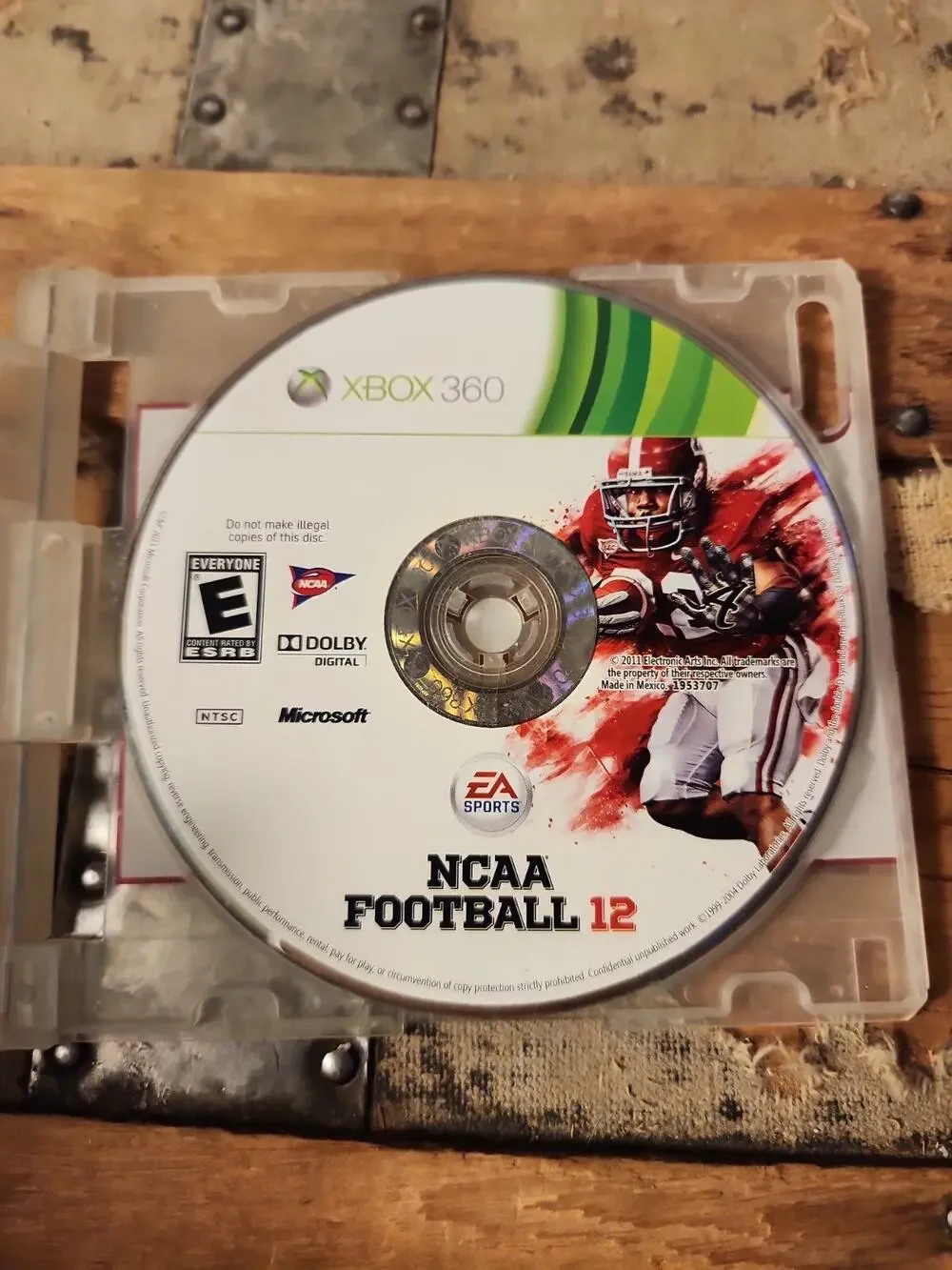 NCAA Football 12 (Microsoft Xbox 360, 2011)